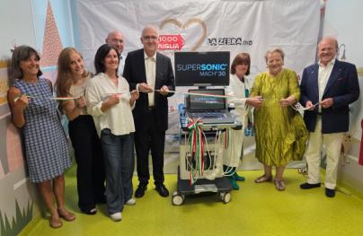 Donazione ecografo SuperSonic